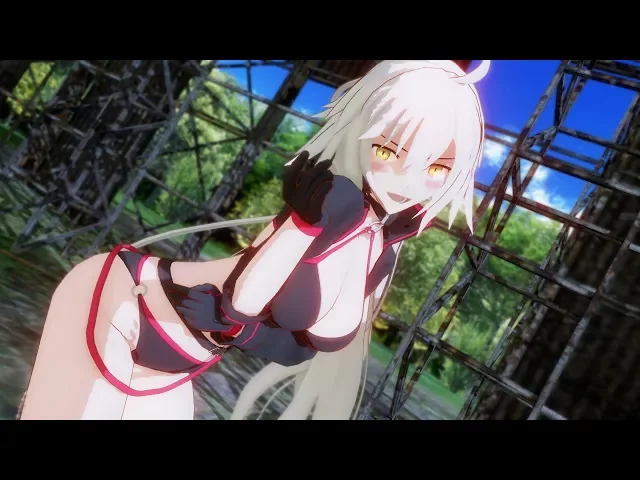 【mmdxfgo】 playing with fire(불장난) - ジャンヌ・ダルク〔オルタ〕